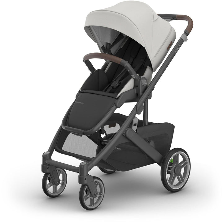 UPPAbaby Cruz V3 stroller in Savannah, Pearl Gray Jacquard