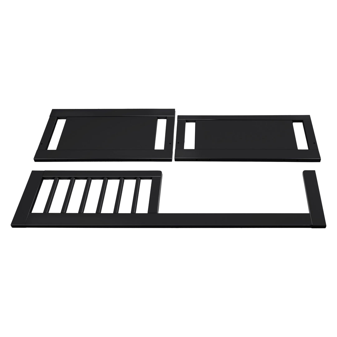 Babyletto - Rails - Junior Bed Conversion Kit for Hudson and Scoot Crib - Black-Babyletto image