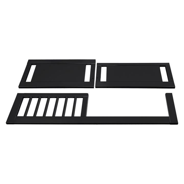 Babyletto - Rails - Junior Bed Conversion Kit for Hudson and Scoot Crib - Black-Babyletto image