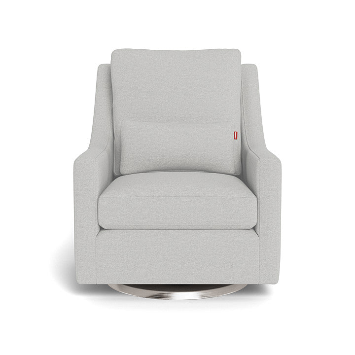 Monte design - Vera Glider - Performance Heathered-Monte design, Brushed Steel Swivel-Monte design, Fog grey-Monte design image