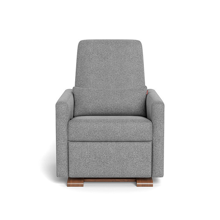 Monte design - Grano Glider Recliner - Performance Weave-Monte design, Walnut-Monte design, Pepper Grey-Monte design image