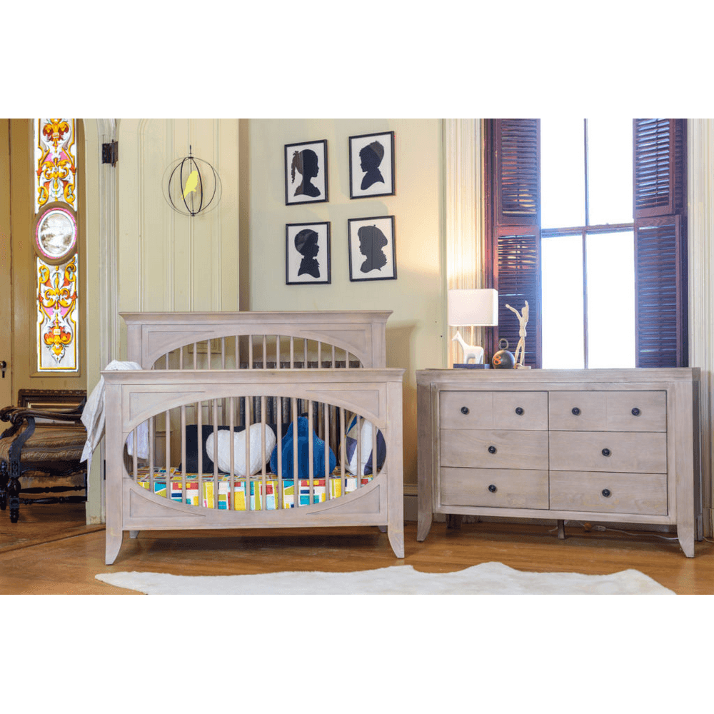 Milk Street - Cameo Oval 4-in-1 Convertible Crib image 3