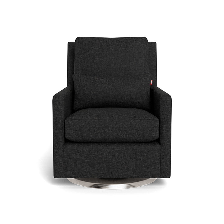 Monte design - Como Glider - Performance Heathered-Monte design, Brushed Steel Swivel-Monte design, Black-Monte design image