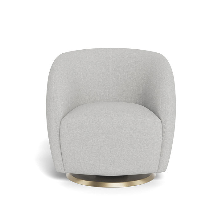Monte design - Gem Swivel Glider - Performance Heathered-Monte design, Gold Swivel-Monte design, Fog grey-Monte design image