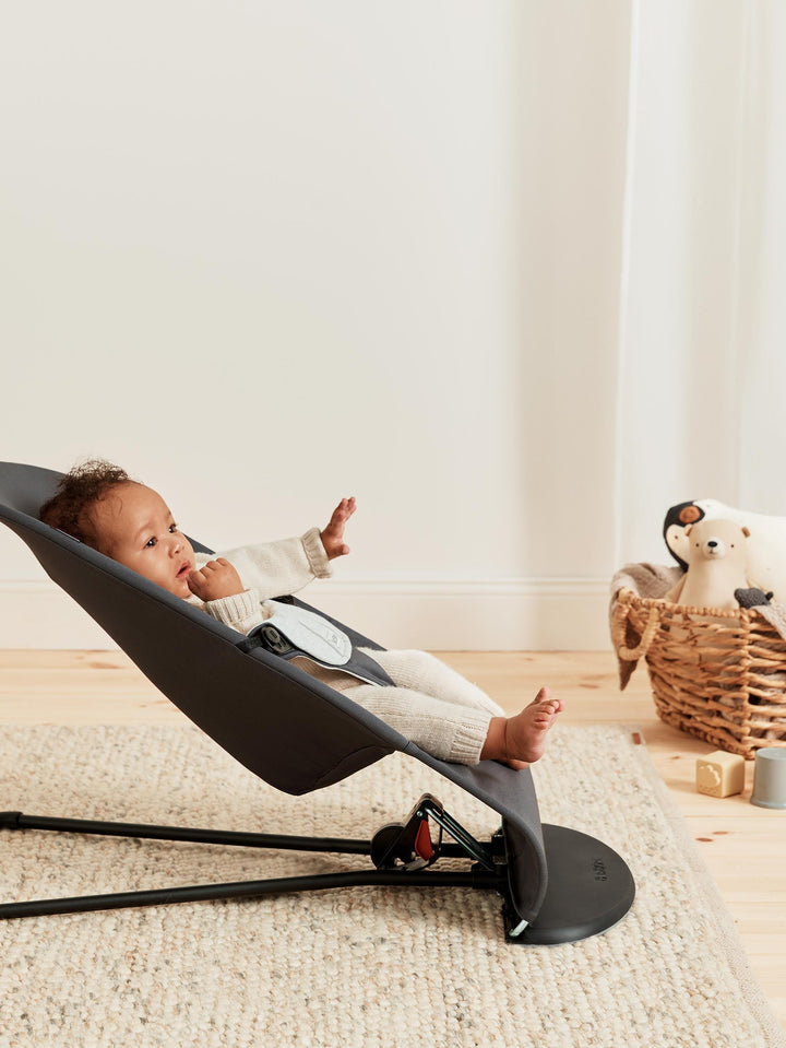 Baby Bjorn - Bouncer Balance Soft - Black-Frame, Dark Grey/Grey-Baby Bjorn image