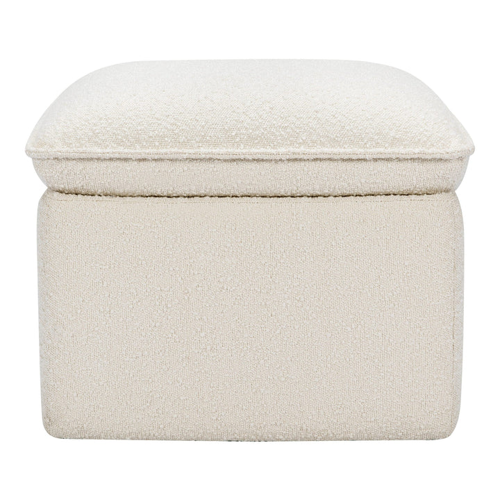 Babyletto - Cali Ottoman - Luxe fabric-Babyletto, Ivory Boucle-Babyletto image