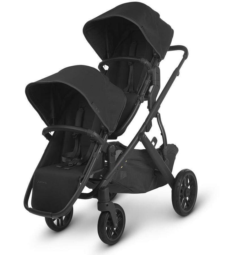 Uppababy - Vista V2 Double - Carbon-Frame, Black Leather-Uppababy, Charcoal-Uppababy image