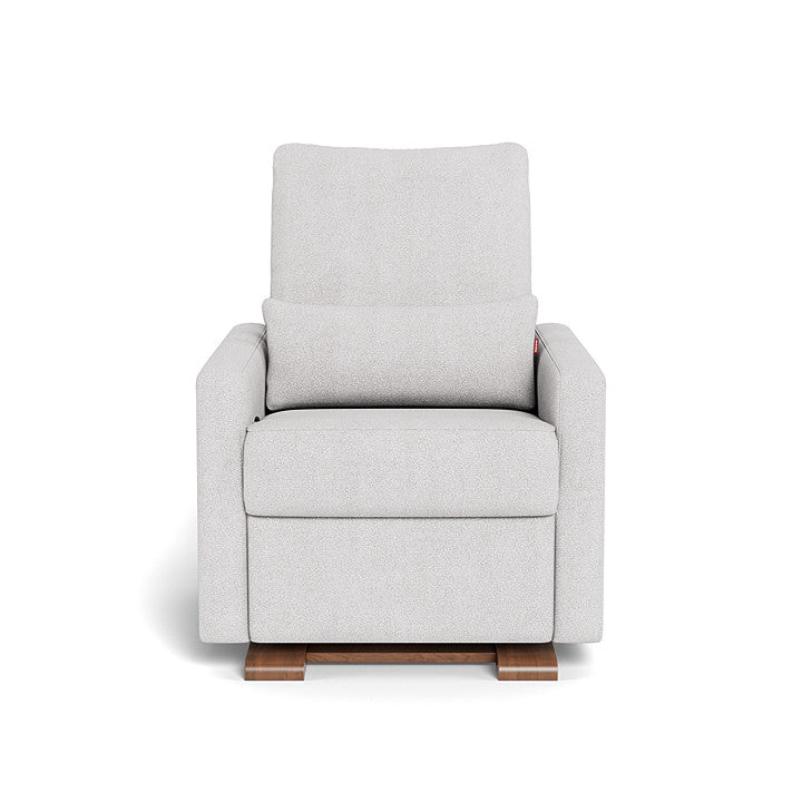 Monte design - Matera Glider Recliner - Performance Boucle-Monte design, Walnut-Monte design, Dove Grey Boucle-Monte design image