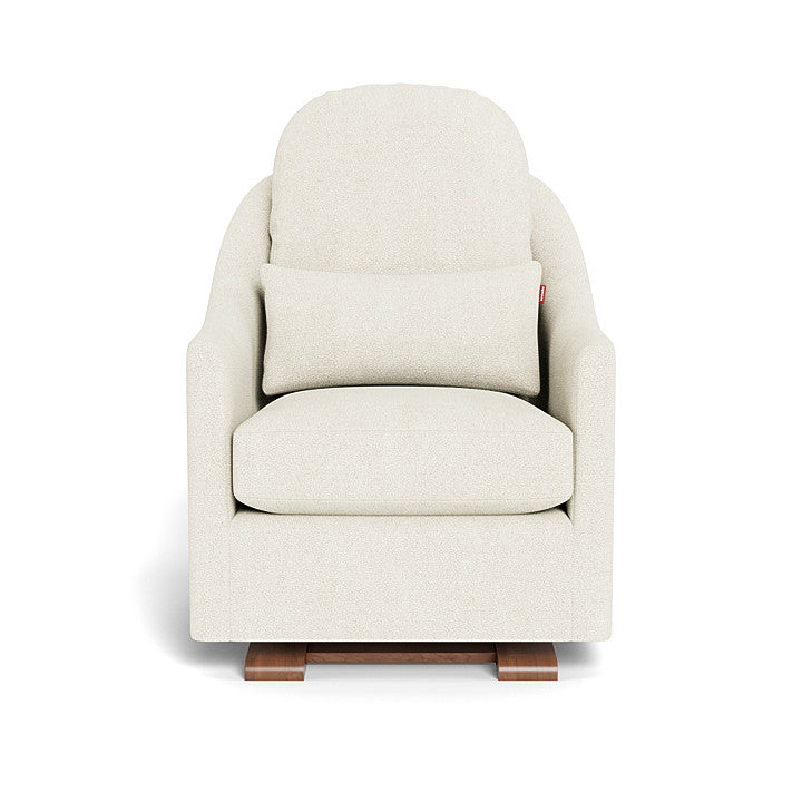 Monte design - Nessa Glider - Performance Boucle-Monte design, Walnut-Monte design, Ivory Boucle-Monte design image