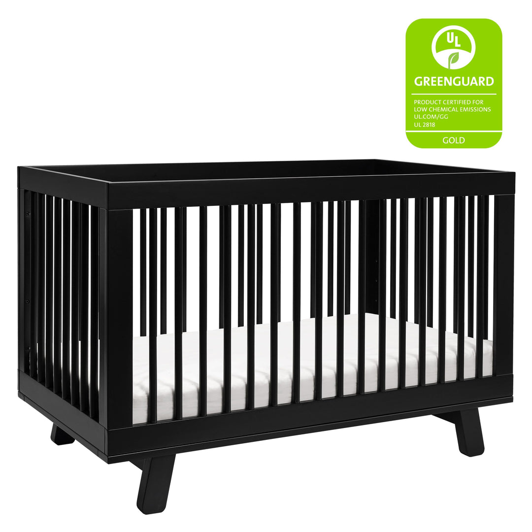 Babyletto - Hudson 3 in 1 convertible crib - Black-Babyletto image