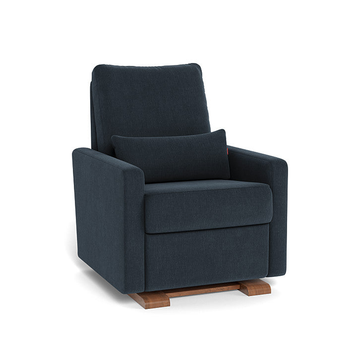 Monte design - Matera Glider Recliner - Performance Heathered-Monte design, Walnut-Monte design, Deep Navy-Monte design image