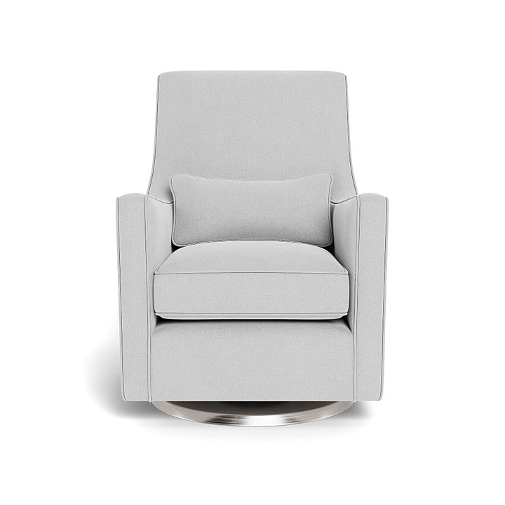 Monte design - Luca Glider - Performance Heathered-Monte design, Brushed Steel Swivel-Monte design, Ash-Monte design image