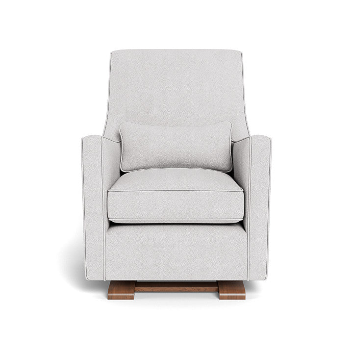 Monte design - Luca Glider - Performance Boucle-Monte design, Walnut-Monte design, Dove Grey Boucle-Monte design image