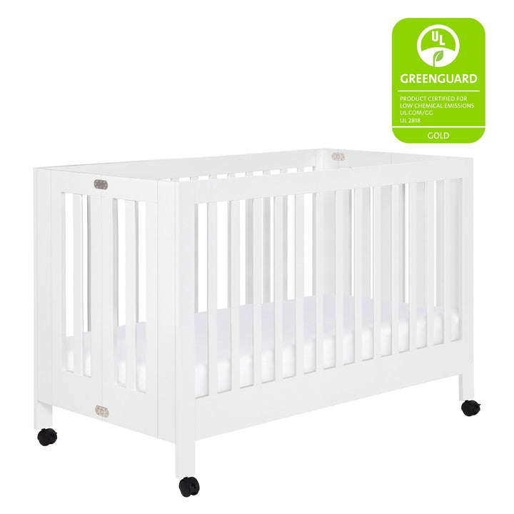 Babyletto - Maki - Full-Size Portable Folding Crib with Toddler Bed Conversion Kit image 1