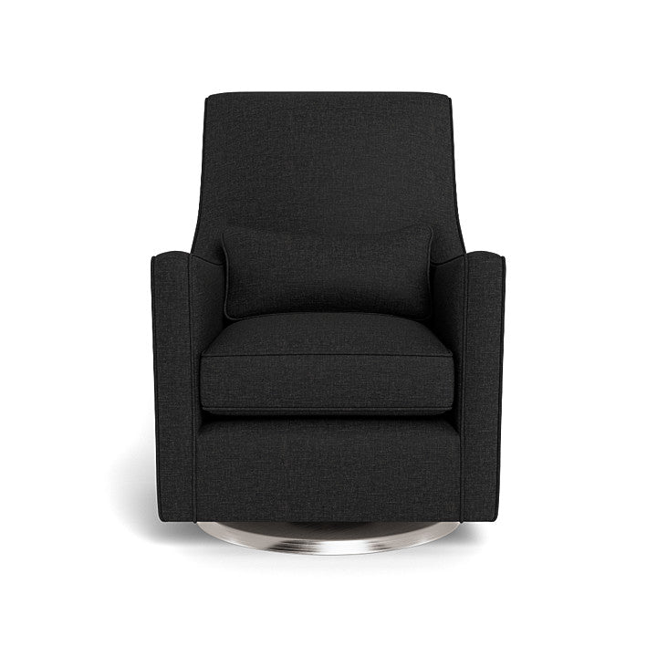 Monte design - Luca Glider - Performance Heathered-Monte design, Brushed Steel Swivel-Monte design, Black-Monte design image