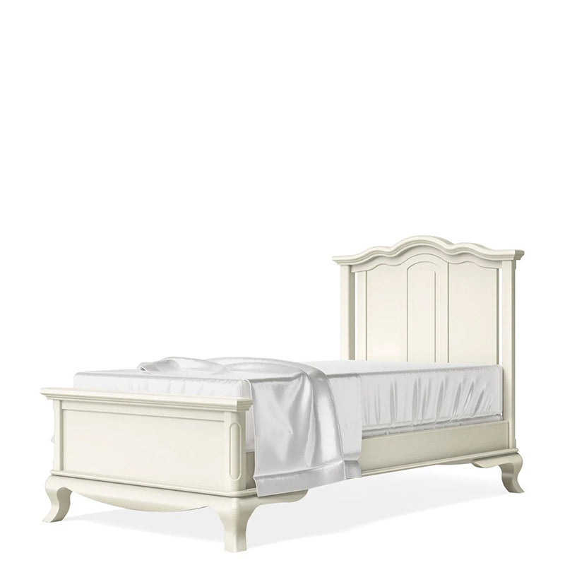 Romina - Cleopatra Twin Bed - Bianco Satinato-Romina image