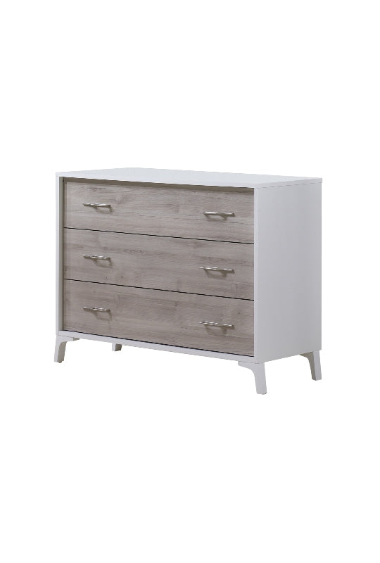 Tulip - Metro Convertible Crib &amp; Dresser Set- Charcoal/ Natural image 3