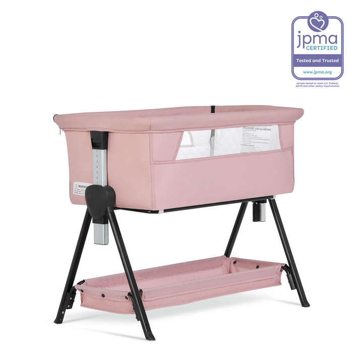 Dream on Me - Lilly Bassinet &amp; Bedside Sleeper - Pink-Diono image