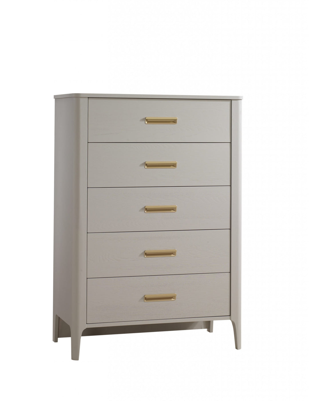 Natart - Palo 5 Drawer Tall Chest - Dove-Natart image