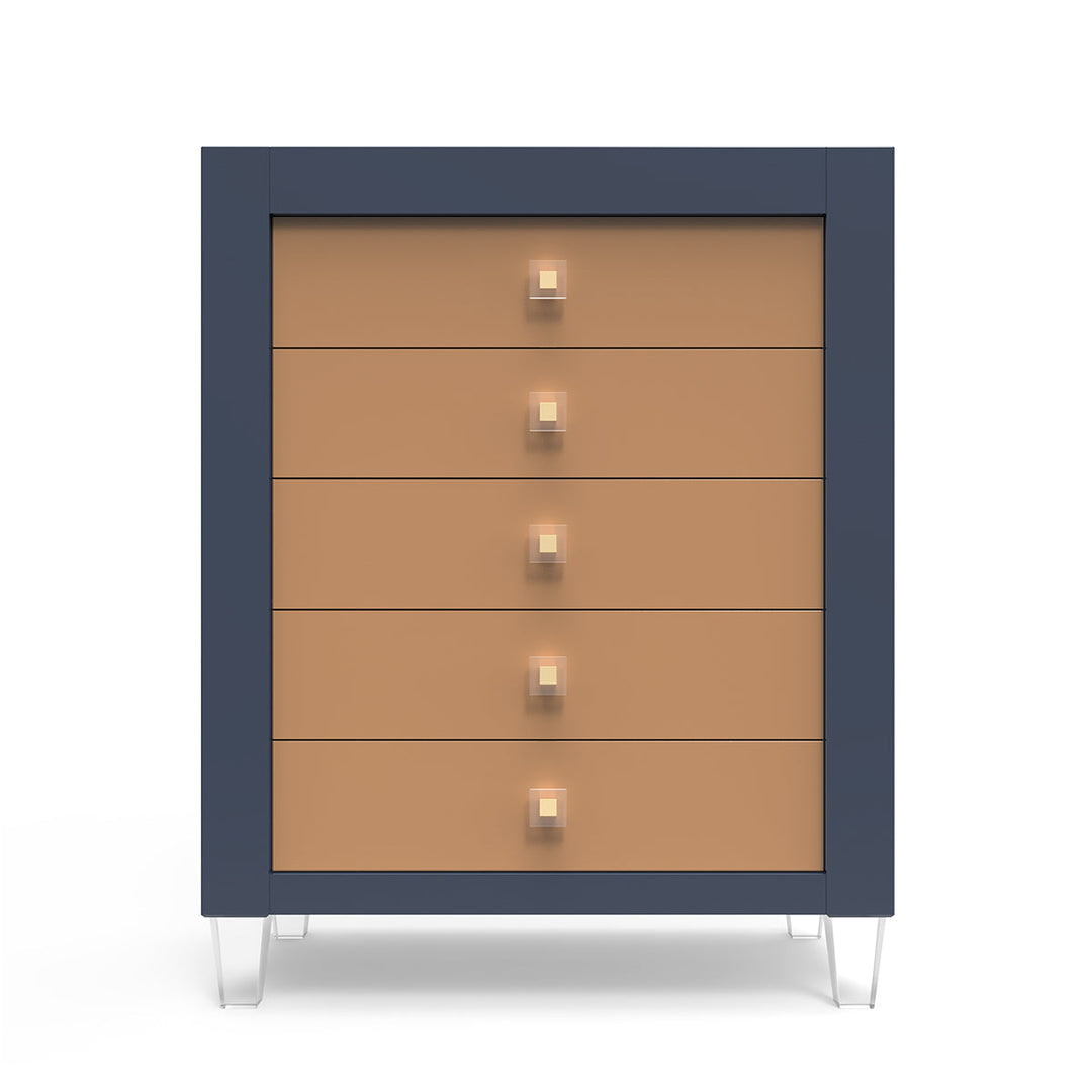 Romina - Millenario Tall Chest - Navy-Romina image