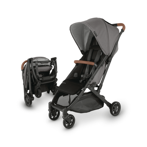 Uppababy - Minu V2 - Carbon-Frame, Saddle Leather-Uppababy, Charcoal Melange-Uppababy image