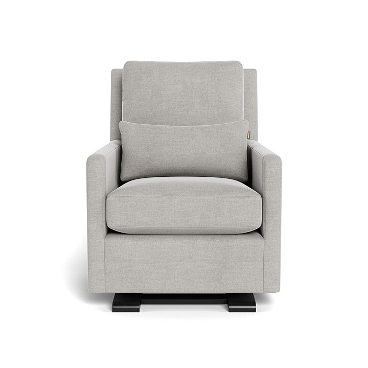 Monte design - Como Glider - Brushed Cotton-Linen-Monte design, Espresso, Smoke-Monte design image