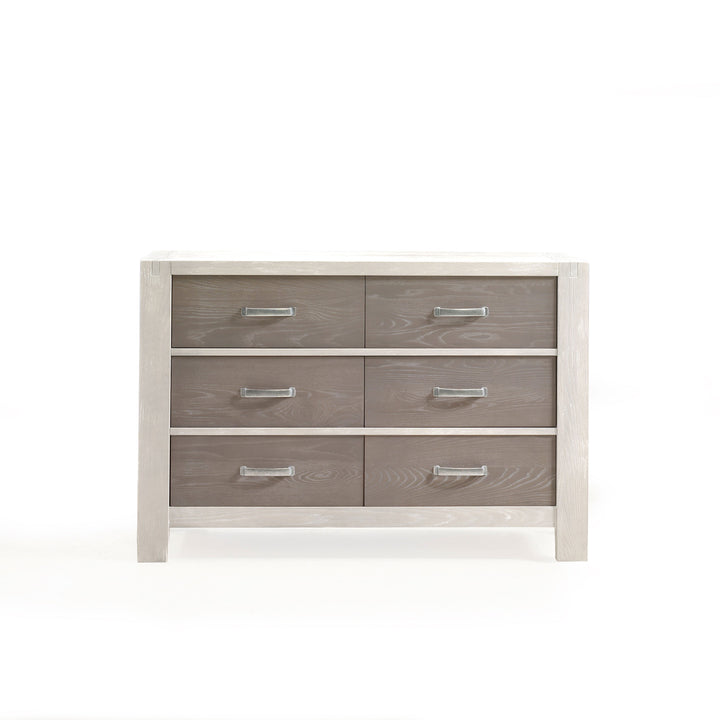 Natart - Rustico Moderno Double Dresser - Owl-Natart, White-Frame image