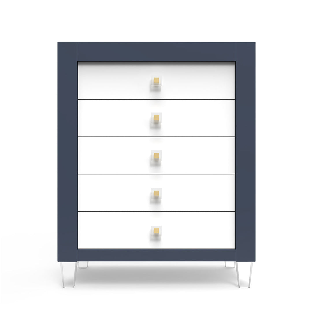 Romina - Millenario Tall Chest - Navy-Romina image