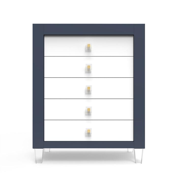 Romina - Millenario Tall Chest - Navy-Romina image