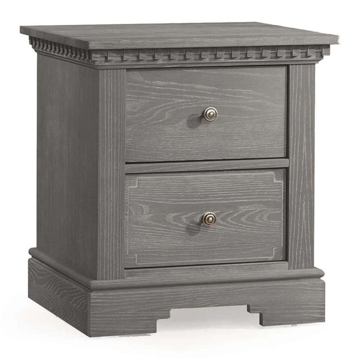 Natart - Ithaca Nightstand - Owl (Brushed)-Natart image