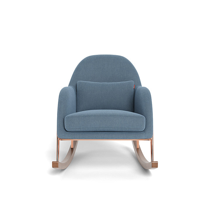 Monte design - Jackie Rocker - Rose Gold Copper-Monte design, Performance Heathered-Monte design, Denim Blue-Monte design image