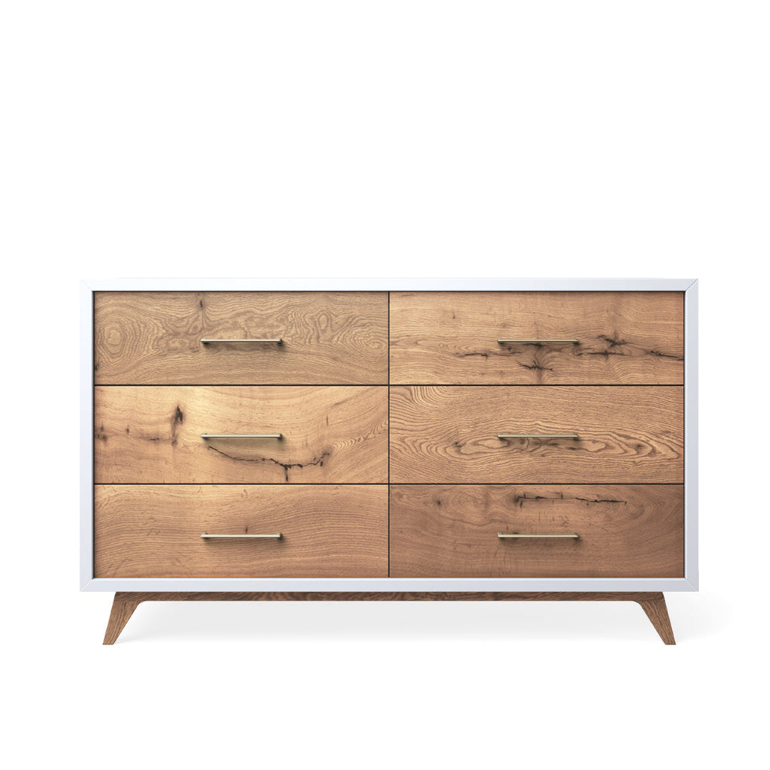 Romina - Uptown Double Dresser - Dove-Romina image