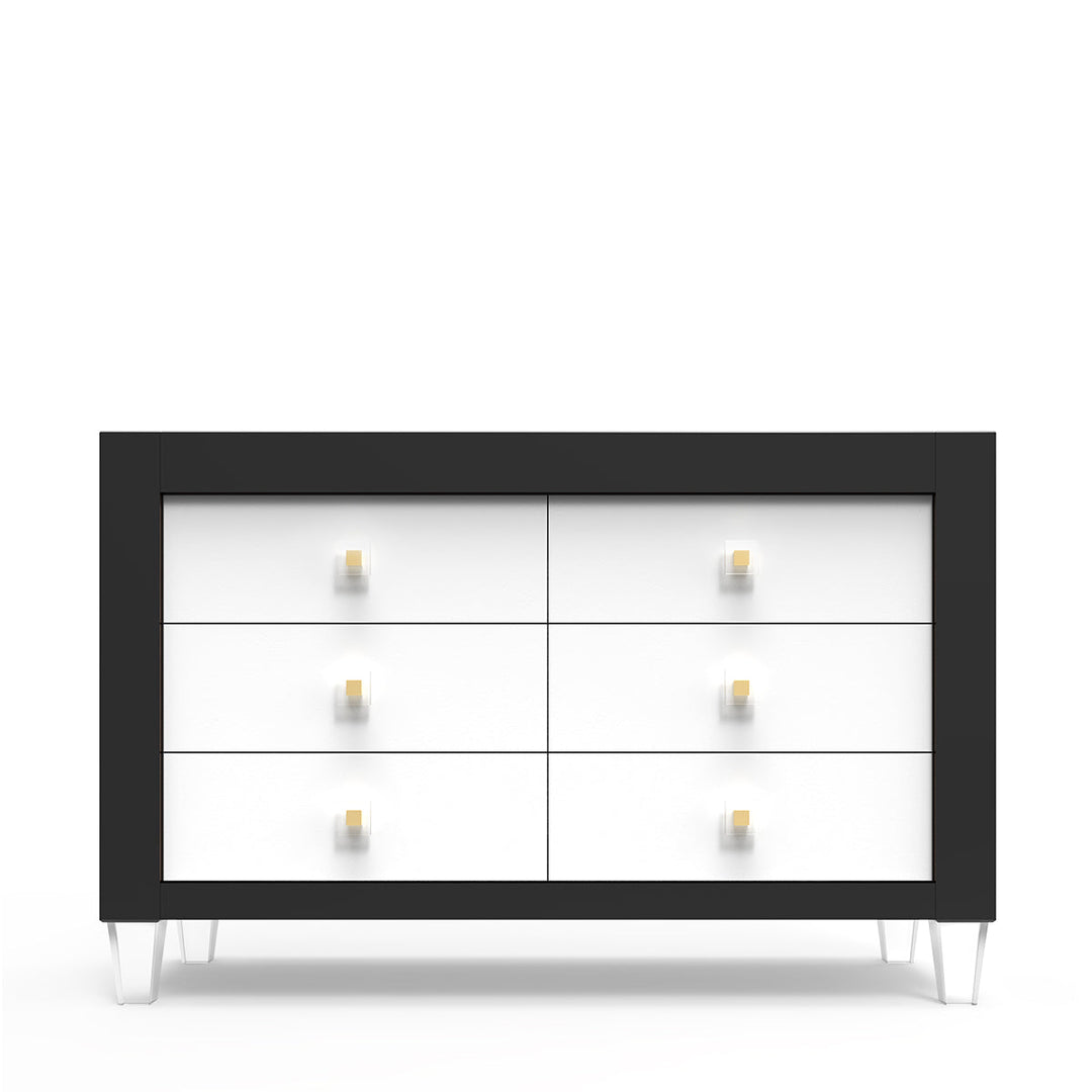 Romina - Millenario Double Dresser - Solid Black-Romina image