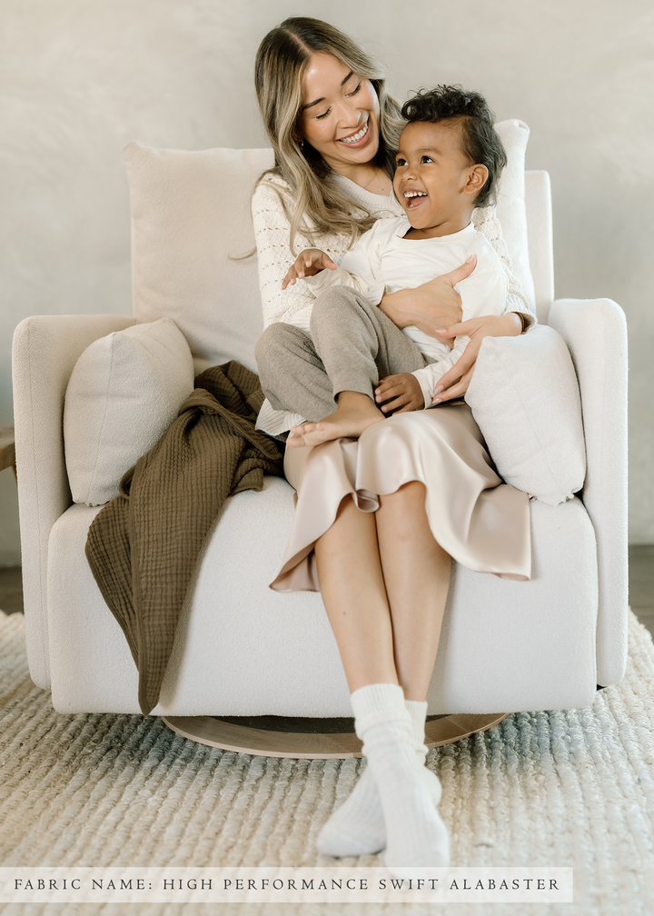 Oilo - Milo: A chair and a half - Swivel Nursery Glider image 6