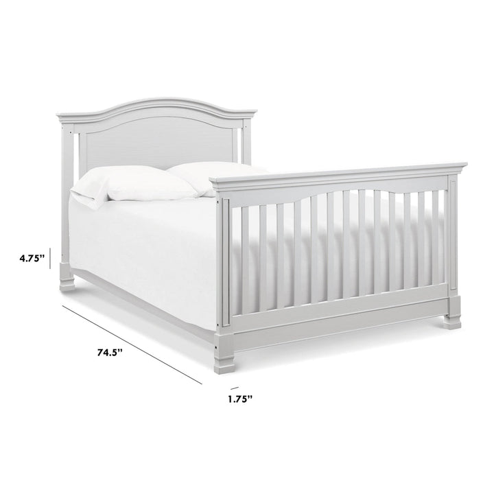 Namesake - Twin/Full-Size Bed Conversion Kit (M5789) - Cloud Grey-Stokke image