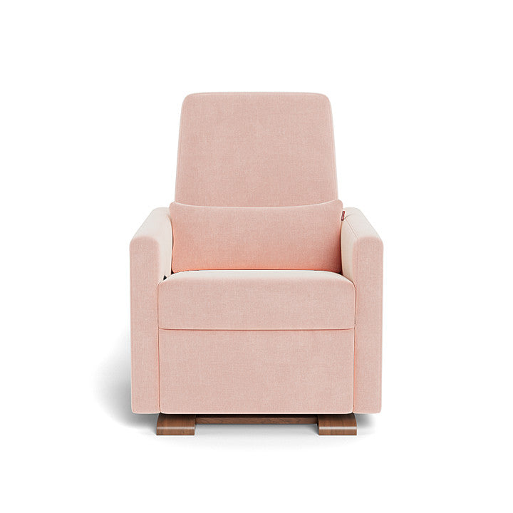 Monte design - Grano Glider Recliner - Performance Heathered-Monte design, Walnut-Monte design, Petal Pink-Monte design image
