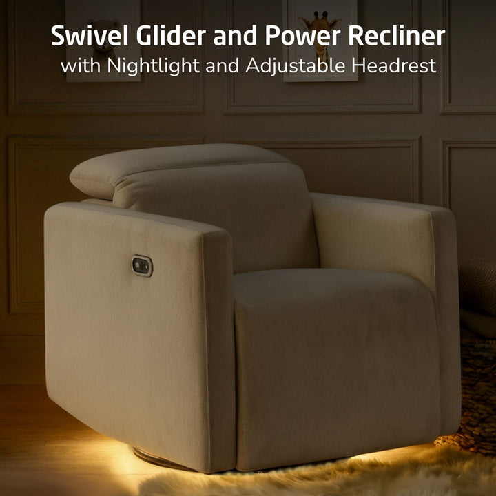 Maxi Cosi Isla Swivel Glider and Power Recliner