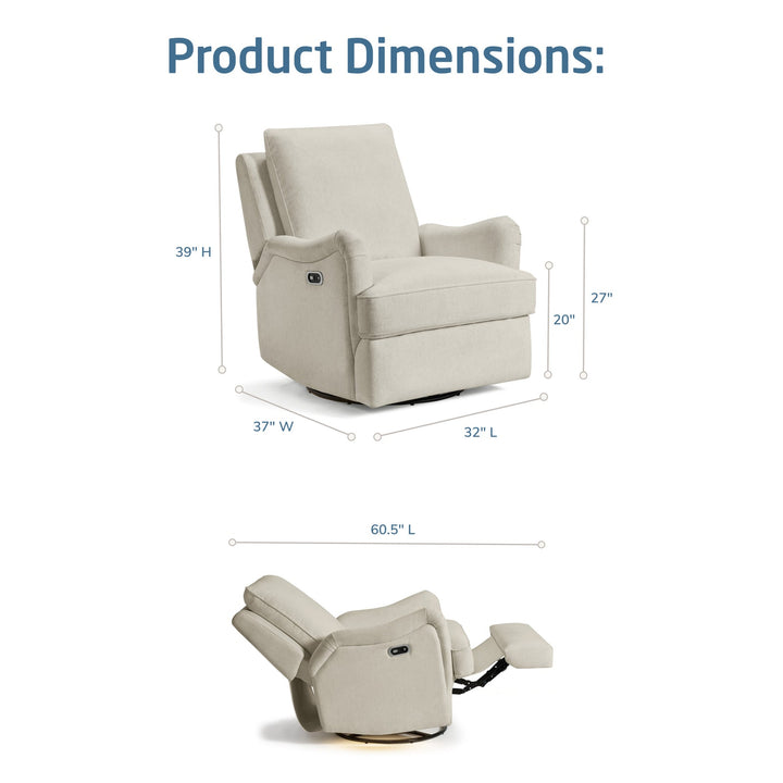 Maxi Cosi Lindon Swivel Glider &amp; Power Recliner