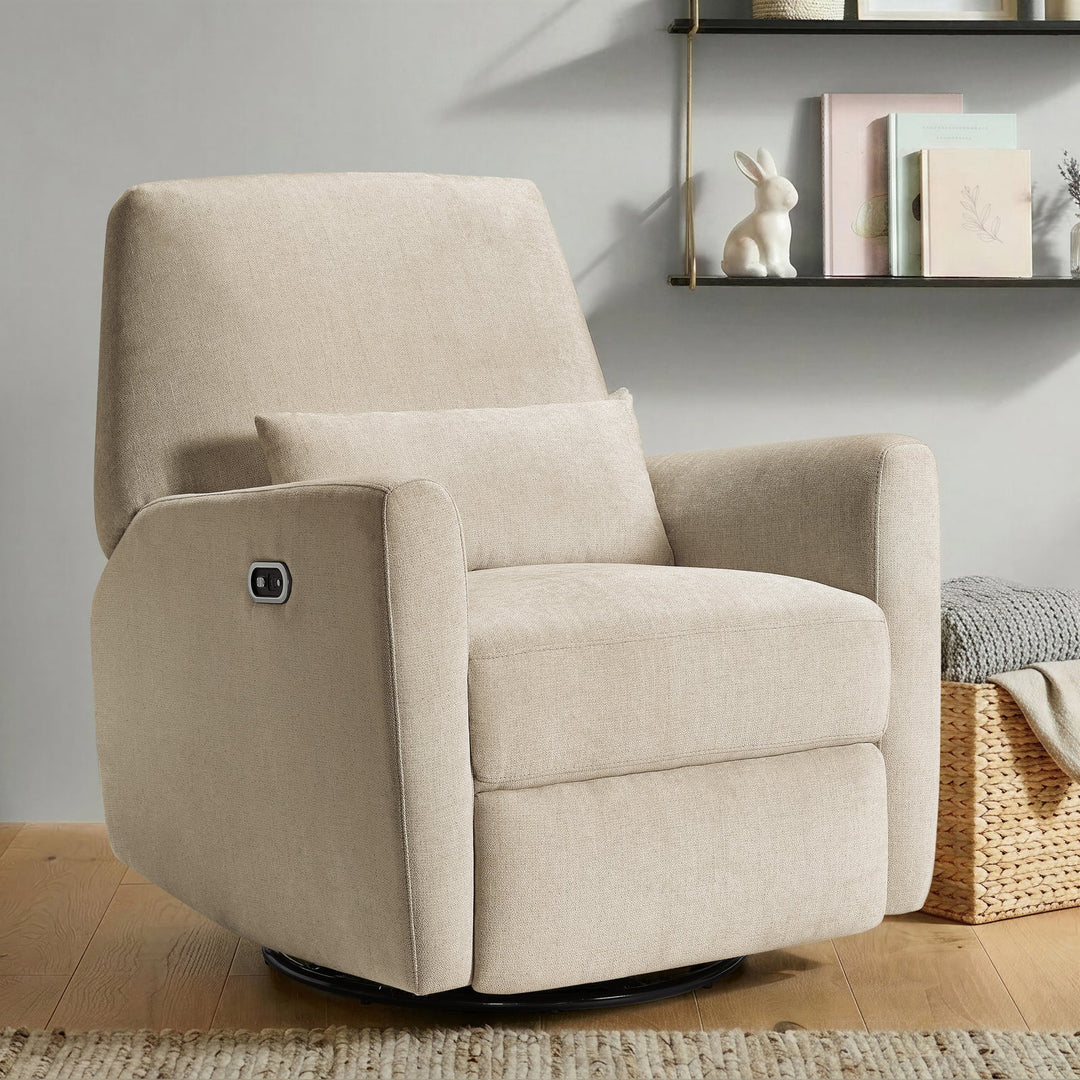 Maxi Cosi Ansel Swivel Glider and Power Recliner with Nightlight