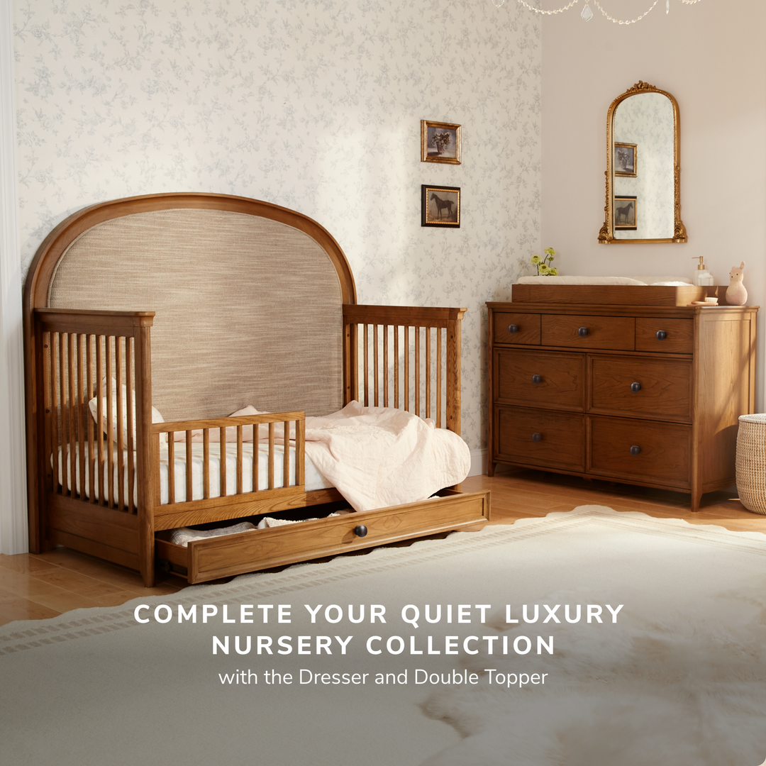 Maxi Cosi Quiet Luxury 6-in-1 Convertible Crib with Toddler Bed/Daybed Conversion Kit