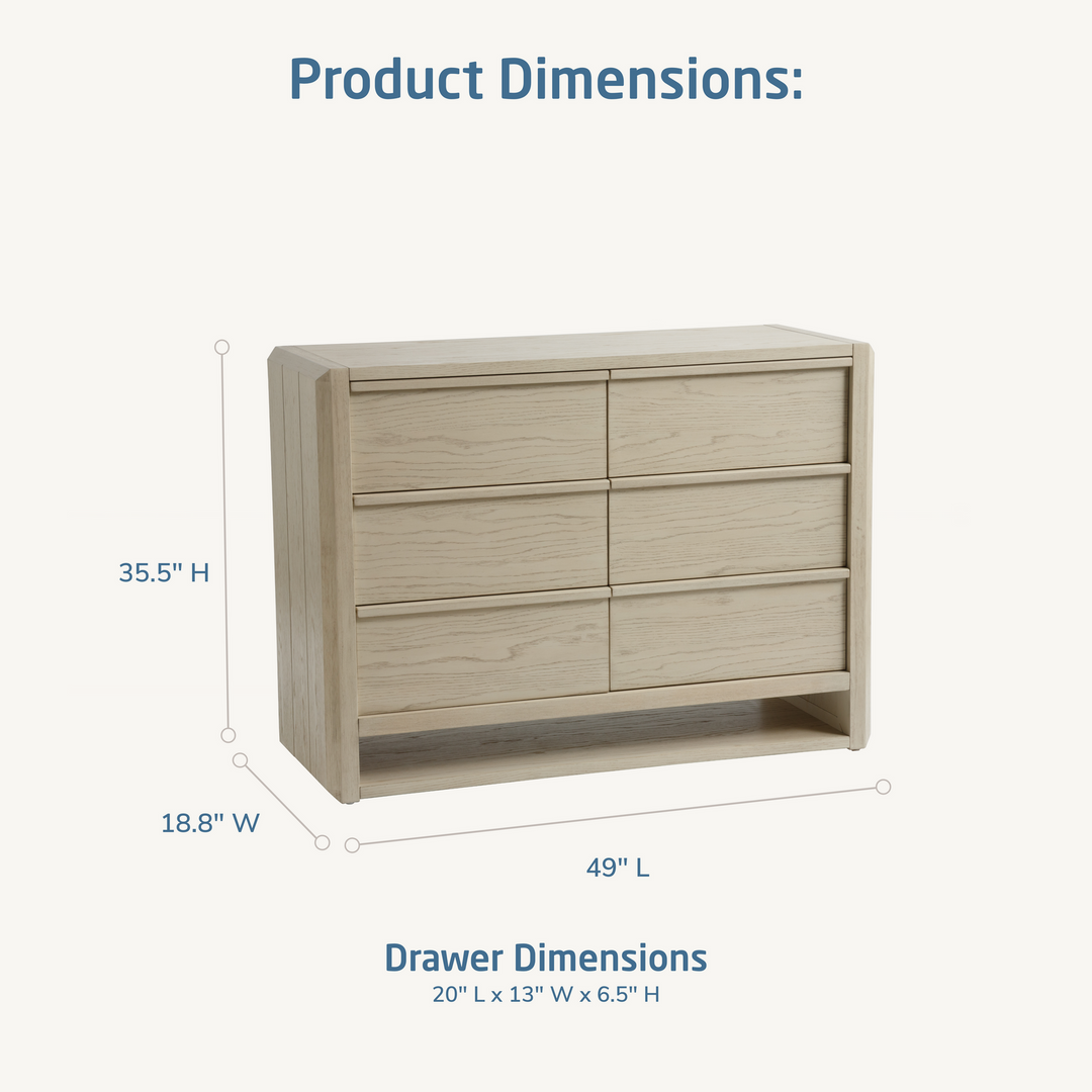 Maxi Cosi NorCal 6-Drawer Dresser