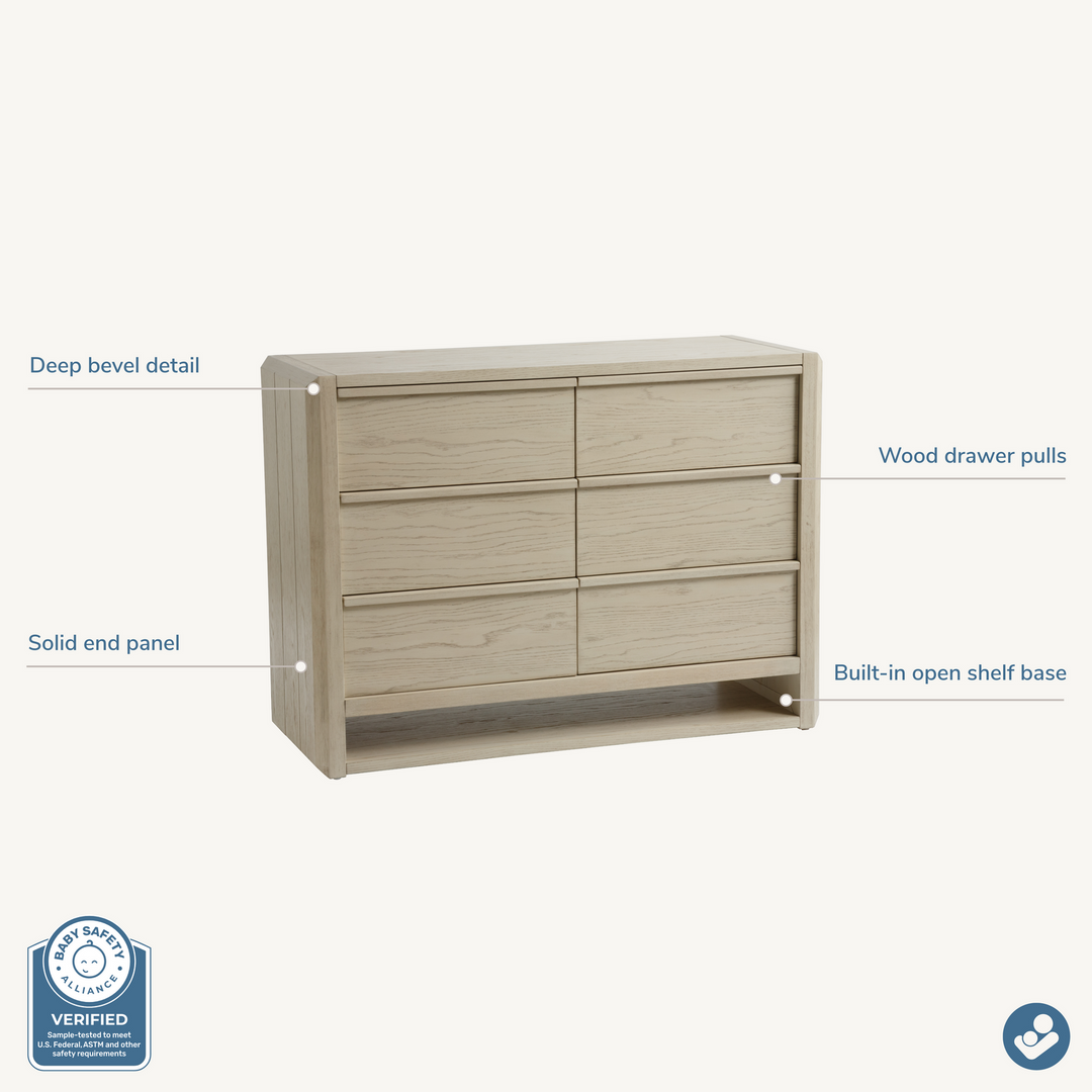 Maxi Cosi NorCal 6-Drawer Dresser