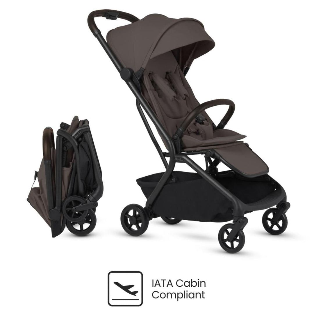 Silver Cross Nia stroller in Chocolate - color option