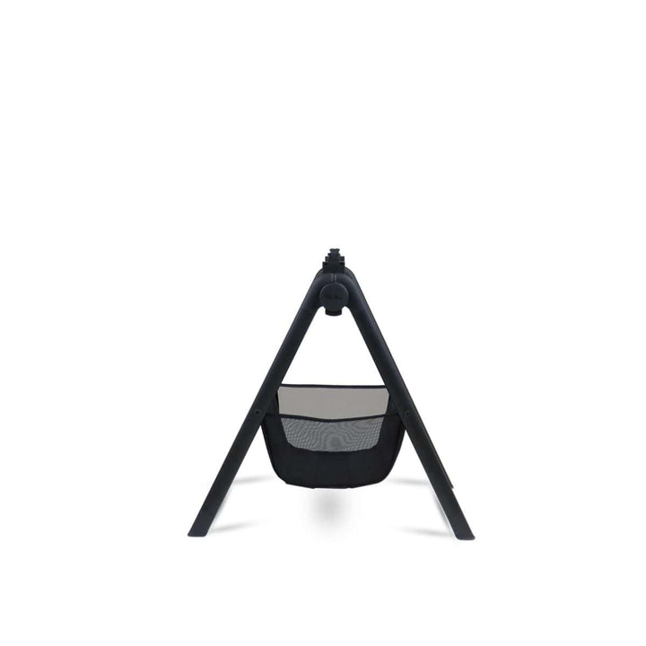 Silver Cross Bassinet Stand with mesh storage basket